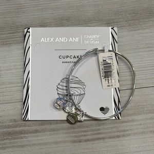 Alex and Ani Cupcake Bracelet (NWT)